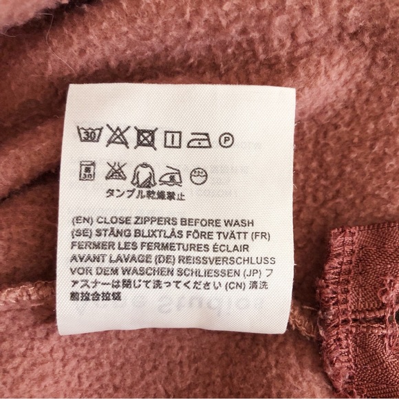 Acne Studios Bird Fl Cropped Sweatshirt Pink XS - Picture 13 of 15